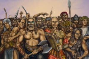 " Наемники " - иллюстрация к роману