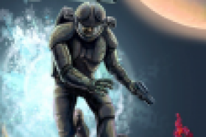 Иллюстрация для обложки фантастического романа