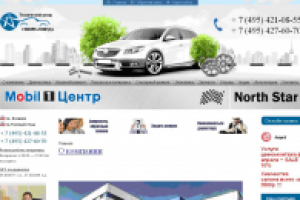 Сайт для автоцентра Северная звезда