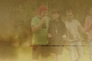 Заставка с титрами