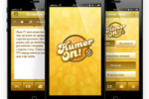 Дизайн мобильного приложения Humor ON