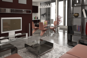 Интерьер гостинной