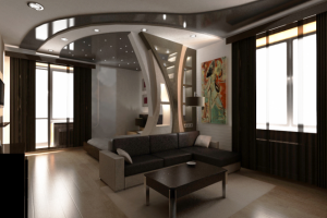 Интерьер спальной комнаты