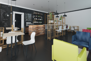 Интерьер кофейни