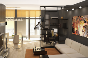 Интерьер гостинной