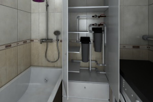 Интерьер ванной комнаты