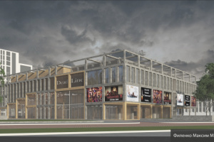 Проект здания зрелищного назначения - Мультиплекс