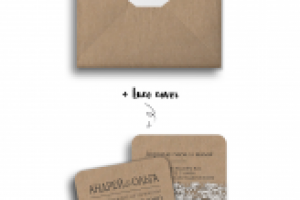 Набор свадебной полиграфии в стиле рустик