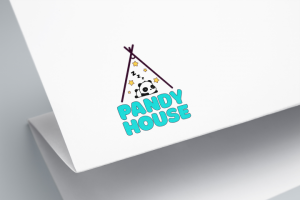 Логотип для детского магазина вигвамов