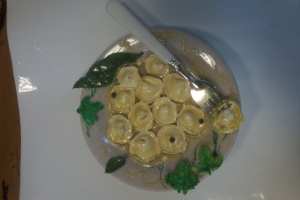 Тарелка-панно на стену (ручная работа)