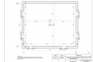 План обмерочный.