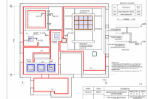 План потолков. Декоративные элементы.