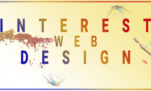 INTEREST WEB DESIDGN  (оформление группы ВК)