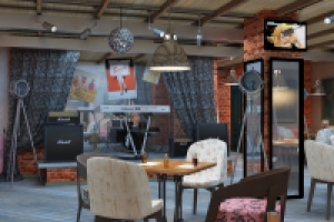 Ресторан. Сделано для Loresch-studio