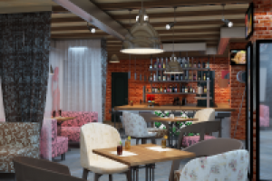 Ресторан. Сделано для Loresch-studio