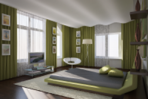 Спальня в частном доме Киев