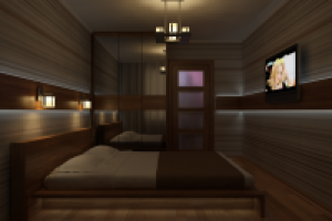 Спальня ночь