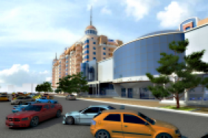 Проект микрорайона в Киевской обл.