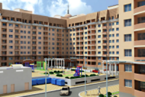 Проект микрорайона в Киевской обл.