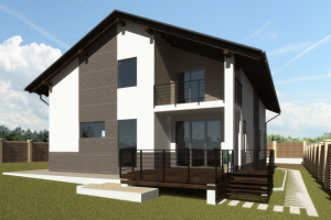 Визуализация частного дома