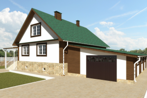 Визуализация частного дома