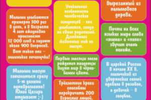 Факты о детях (флаер)