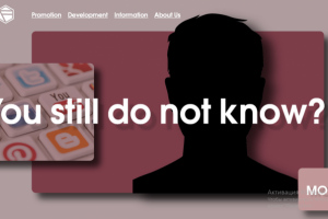 Прототип сайта для SMM