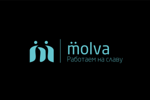 Логотип для рекламного агенства "Molva"