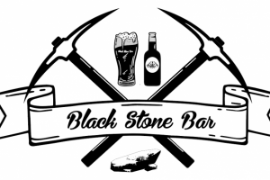 Логотип для бара "Black Stone"