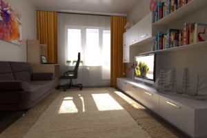 3D интерьер квартиры