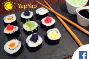 Страница Суши ресторана, Вильнюс