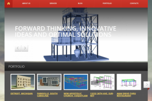Наполнение сайта конструкторской компании "с нуля" на английском