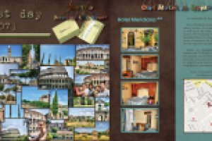 Книга путешествий (разворот)