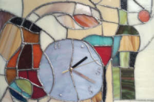 Витражное искусство. Часы