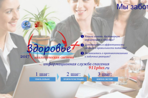 Портал Здоровье Плюс (страница входа)
