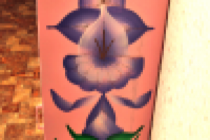 роспись на шкафчиках