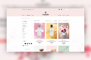 Верстка каталога интернет магазина