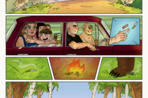 страница комикса