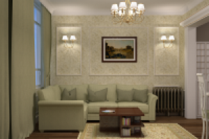 Гостиная-кухня