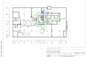 Система дымоудаления и подпора воздуха
