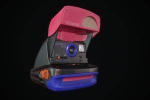 Low Poly Camera Cannon SPICE cam