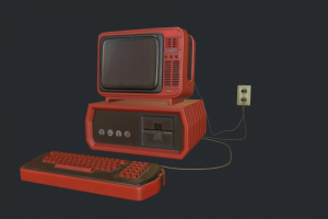 Low Poly PC AGAT