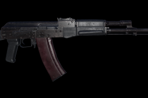 low poly AK 74 M for UE4