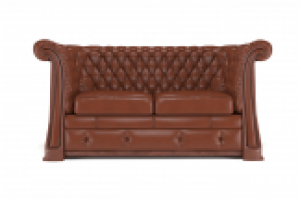 3d модель кожаный диван