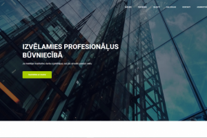 Сайт для строительной компании - IJSProjekts