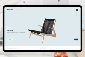 Лофтмебель - верстка и брендинг онлайн магазина