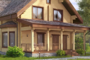 3D визуализация коттеджа