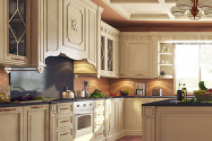 3D визуализация кухни