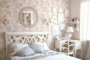 3D визуализация спальни (6 ракурсов)