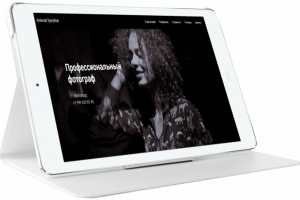 Лендинг для фотографа